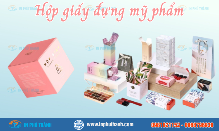 Hộp giấy đựng mỹ phẩm